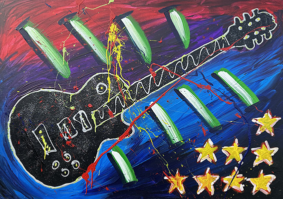 Guitar_And_Stars_100x70cm_567