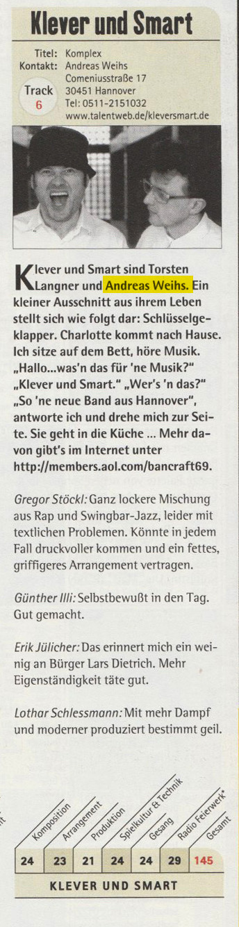 1999_12_KuS_Soundcheck_Fachblatt